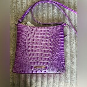 Brahmin Katie Crossbody in Lilac Essence Melbourne w/ Dustbag NWT